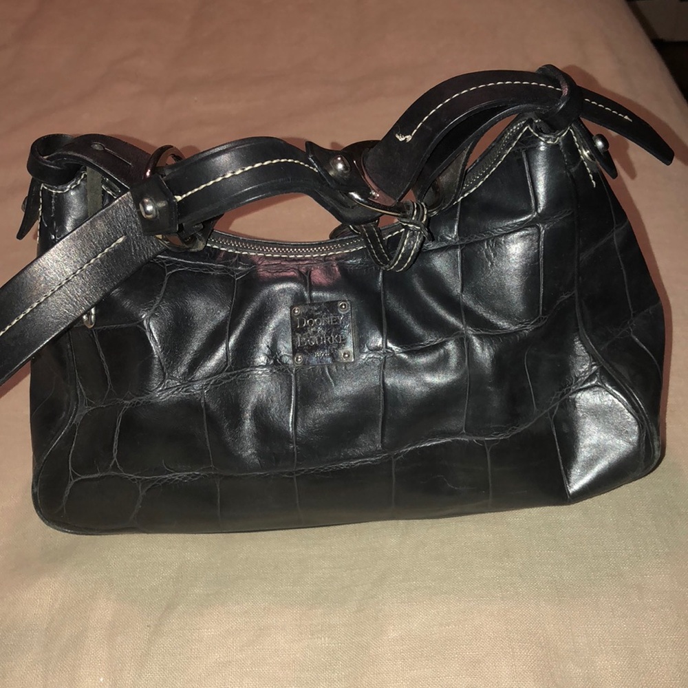 Dooney and Bourke black leather purse